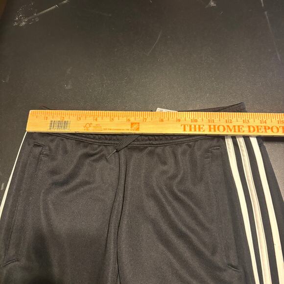 Adidas Climacool Women's XS Black White Athletic Jogger 3-Stripe Zip Ankle - Picture 5 of 8